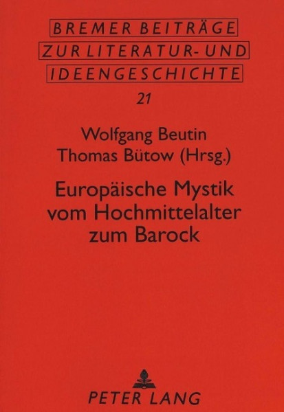 Europäische Mystik vom Hochmittelalter zum Barock