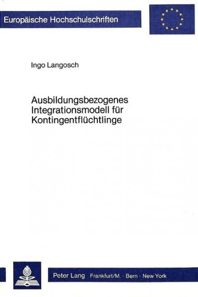 Ausbildungsbezogenes Integrationsmodell für Kontingentflüchtlinge