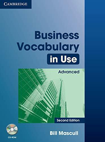 Business Vocabulary in Use Advanced with Answers and CD-ROM: Book with Answers and CD-ROM