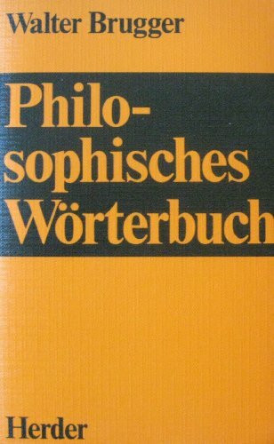 Philosophisches Wörterbuch. Sonderausgabe