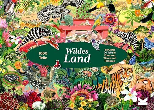 Laurence King Wildes Land. Große Erfolgsgeschichten der Natur. EIN Puzzle