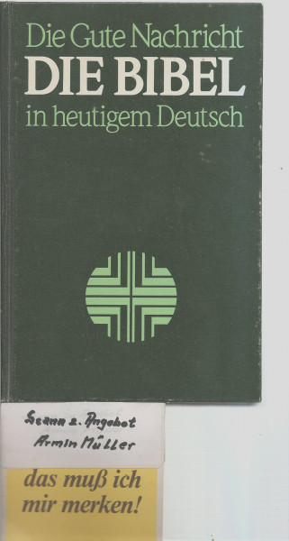 Die Gute Nachricht Die Bibel in heutigem Deutsch