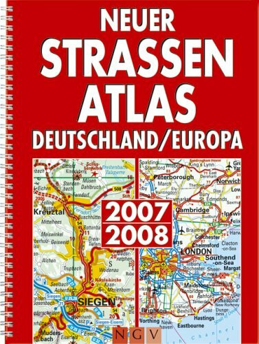 Neuer Srassenatlas Deutschland /Europa 2007/2008