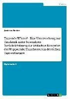 Tanzende Wörter? - Eine Untersuchung zur Tanzkritik unter besonderer Berücksichtigung der kritischen