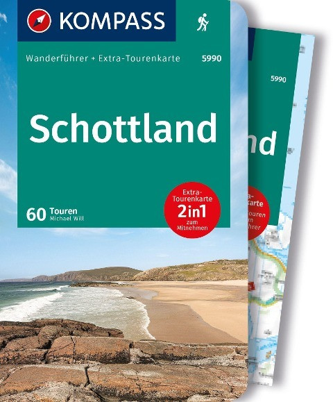 KOMPASS Wanderführer Schottland, 60 Touren