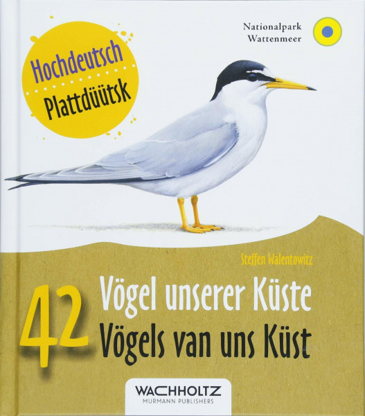 42 Vögel unserer Küste: Hochdeutsch - Plattdüütsk
