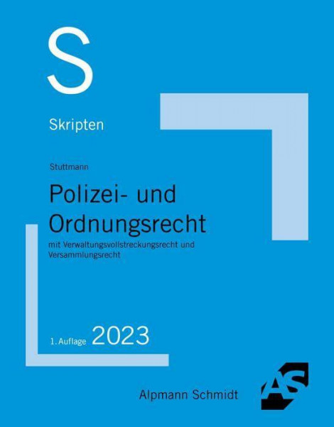 Skript Polizei- und Ordnungsrecht