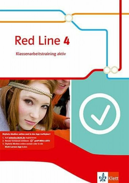 Red Line 4: Klassenarbeitstraining aktiv mit Mediensammlung Klasse 8 (Red Line. Ausgabe ab 2014)