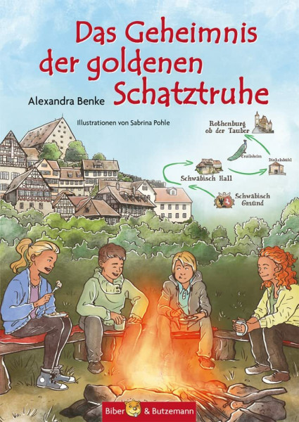 Das Geheimnis der goldenen Schatztruhe: Ein Ferienabenteuer zwischen Schwäbisch Gmünd, Schwäbisch Hall und Rothenburg ob der Tauber