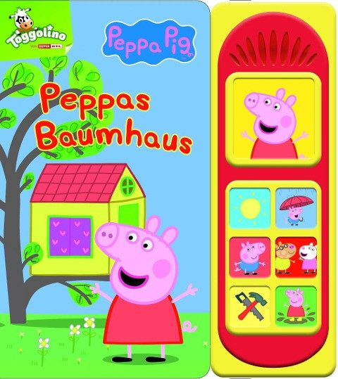Peppa Pig - Peppas Baumhaus - Pappbilderbuch mit 7 lustigen Geräuschen für Kinder ab 3 Jahren