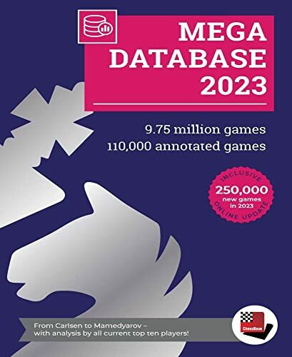Mega Database 2023: 9,75 Mio. Schachpartien, 110.000 kommentiert