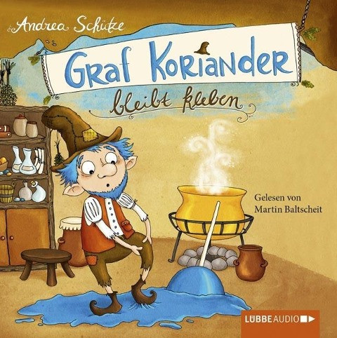 Graf Koriander bleibt kleben