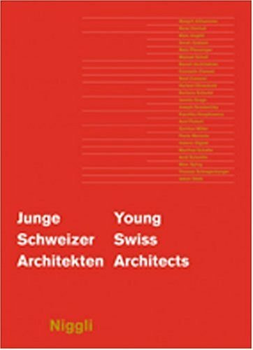 Junge Schweizer Architekten: Text dtsch./engl.