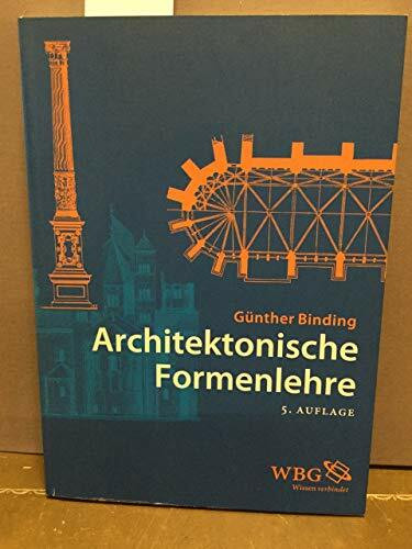Architektonische Formenlehre: Nachschlagwerk