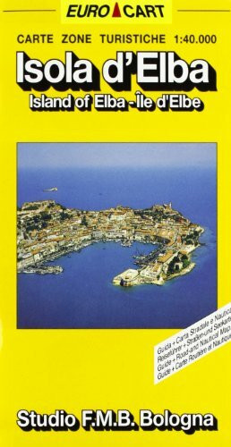 Isola d'Elba 1:40.000. Con guida multilingue (Euro Cart)