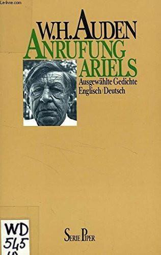 Anrufung Ariels: Ausgewählte Gedichte. Englisch/Deutsch (Piper Taschenbuch)