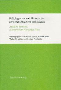 Philologisches und Historisches zwischen Anatolien und Sokotra