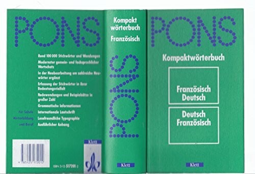 PONS Kompaktwörterbuch für alle Fälle / PONS Kompaktwörterbuch für alle Fälle: Französisch-Deutsch /Deutsch-Französisch