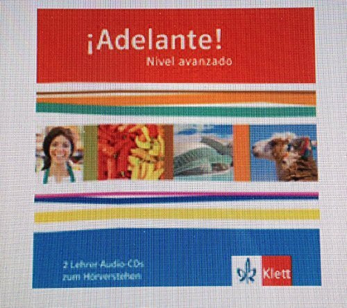 Adelante Nivel avanzado, 2 Lehrer-Audio-CDs zum Hörverstehen