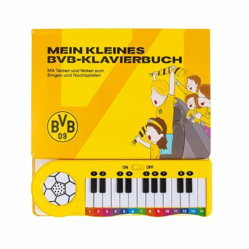 Fans Legacy - BVB Borussia Dortmund Klavierbuch, 8 Fan-Gesänge, Offiziell lizenziertes, Alter 2+
