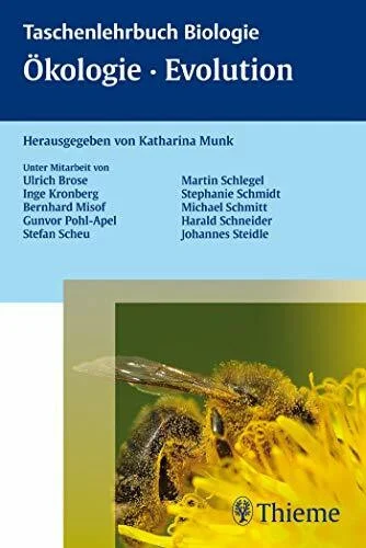 Taschenlehrbuch Biologie: Ökologie, Evolution
