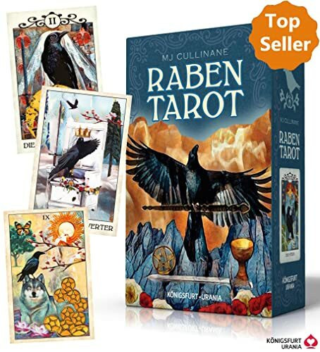 Raben Tarot (Crow Tarot): Set mit Booklet und 78 Karten: Set mit Booklet und Karten (Orakelkarten Deutsch)