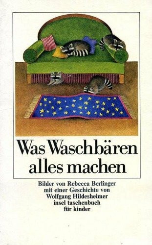 Was Waschbären alles machen.