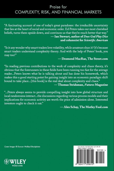 Complexity, Risk, and Financial Markets