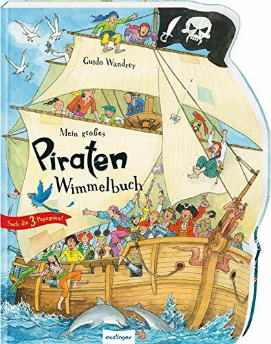 Mein großes Piraten-Wimmelbuch: Zum Suchen, Finden und Mitmachen für Kids
