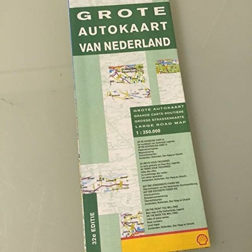 Shell Autokaart Nederland: 1 : 250.000