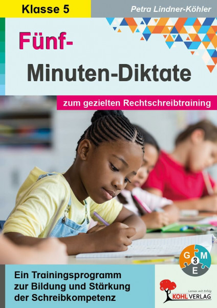 5-Minuten-Diktate Klasse 5 Deutsch Rechtschreibung Sekundarstufe Diktattraining Förderbedarf | Grammatik Doppelkonsonanten Dehnungs-h Großschreibung | ... Bildung von Schreibkompetenz im 5. Schuljahr