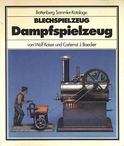 Blechspielzeug, Dampfspielzeug.