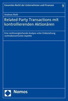 Related Party Transactions mit kontrollierenden Aktionären