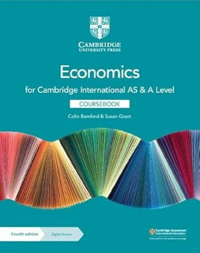 Cambridge International as & a Level Economics Coursebook with Digital Access (2 Years) (Cambridge International Examinations)