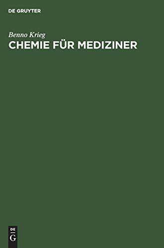 Chemie für Mediziner: Zum Gegenstandskatalog Chemie für Mediziner: Zum Gegenstandskatalog