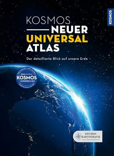 Kosmos Neuer Universalatlas: Der detaillierte Blick auf unsere Erde - Spitzenkartografie aus Deutschland