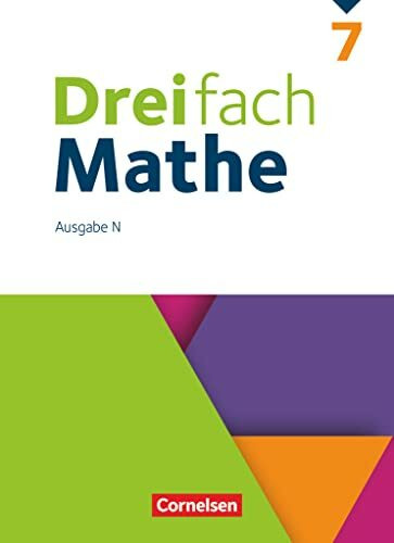 Dreifach Mathe - Ausgabe N - 7. Schuljahr: Schulbuch - Mit digitalen Hilfen, Erklärfilmen und Wortvertonungen