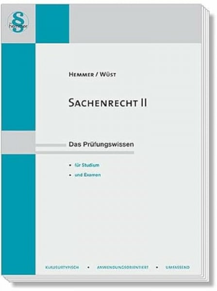 14020 - Sachenrecht II: Das Prüfungswissen für Studium und Examen (Skripten - Zivilrecht)
