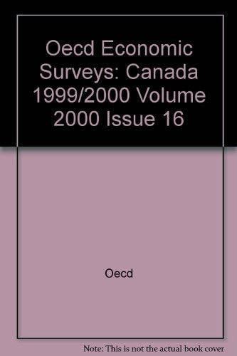 Oecd Economic Surveys: Canada 2000