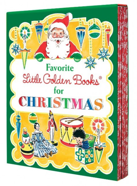 Favorite Little Golden Books for Christmas 5 Copy Boxed Set