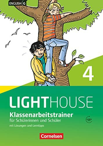 English G Lighthouse - Allgemeine Ausgabe / Band 4: 8. Schuljahr - Klassenarbeitstrainer mit Lösungen und Audio-Materialien: Klassenarbeitstrainer mit Lösungen und Audios online