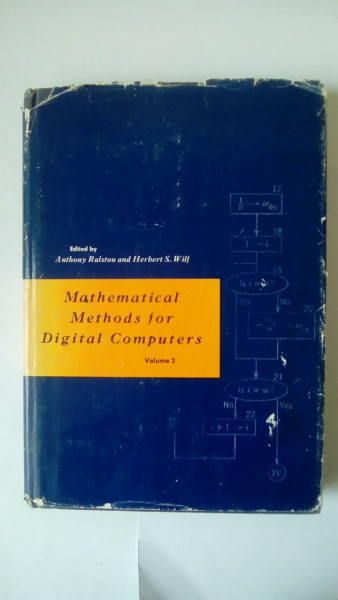Mathematical Methods for Digital Computers: v. 2