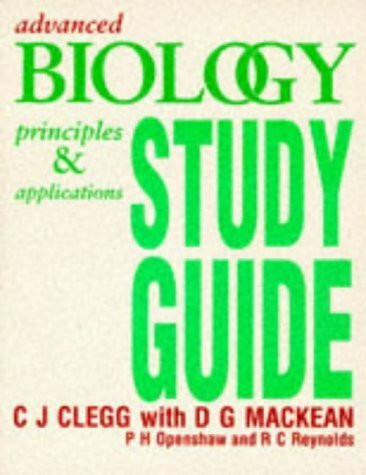 Study Guide (Advanced Biology: Principles and Applications)