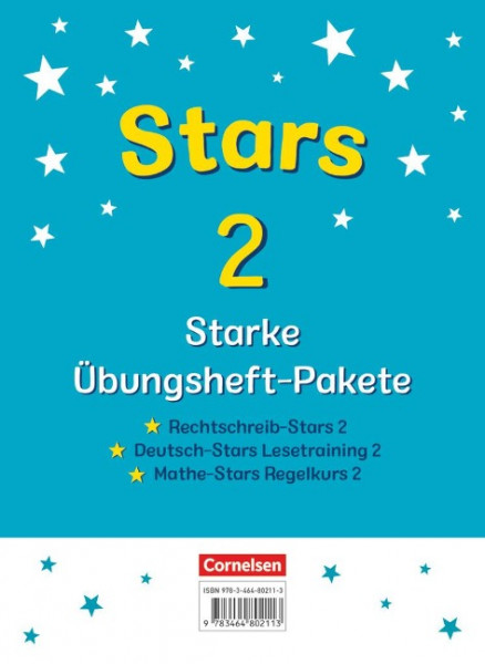 STARS - starke Übungshefte - 2. Schuljahr - Übungshefte im Paket mit Lösungen