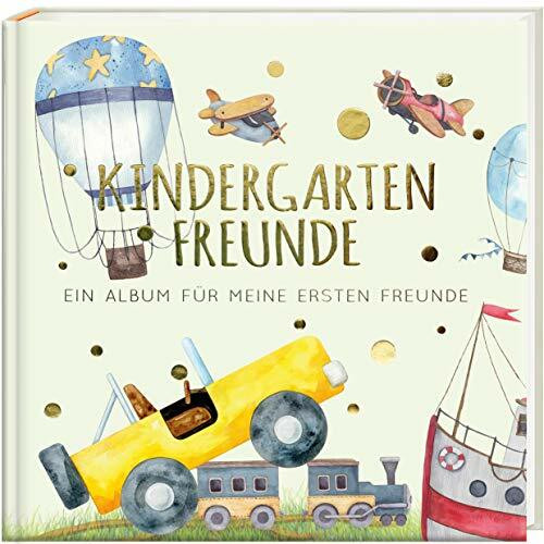 Kindergartenfreunde - FAHRZEUGE: ein Album für meine ersten Freunde (Freundebuch Kindergarten 3 Jahre) PAPERISH®