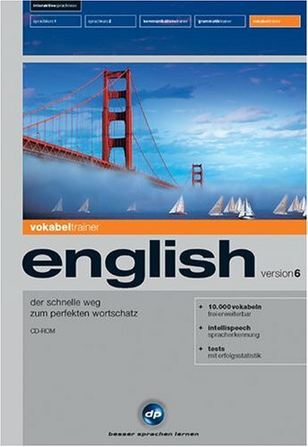 English. Version 6. Vokabeltrainer. CD-ROM für Windows 95/98/ME/2000/NT4.0/XP