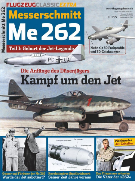 Flugzeug Classic Extra. Messerschmitt Me 262