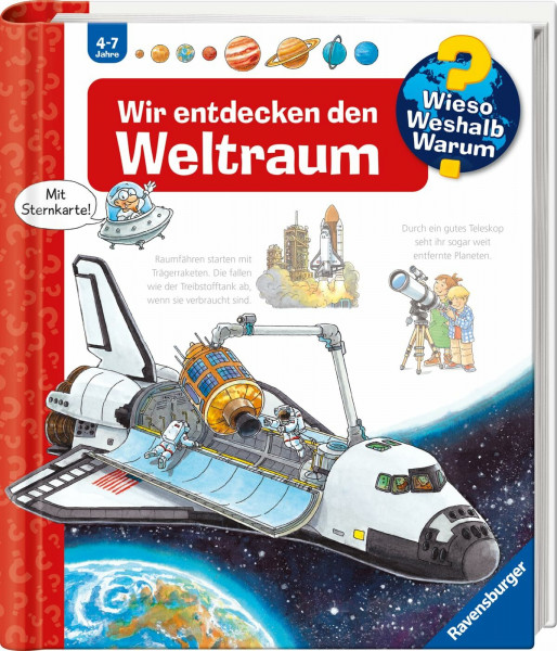 Wieso? Weshalb? Warum?, Band 32 - Wir entdecken den Weltraum (Sachbuch ab 4 Jahre - mit Klappen) (Kernreihe, 32)