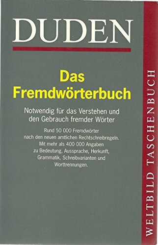 Fremdwörterbuch: Der Duden, Bd.5