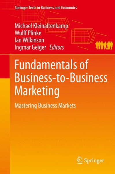 Fundamentals of Business-to-Business Marketing